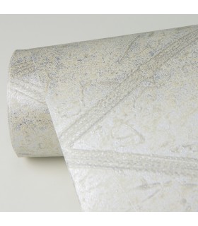 4019-86489 - Mayari Platinum Tiled Wallpaper by A Street