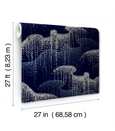 OS4264 - Moonlight Pearls Wallpaper by Candice Olson Modern Nature 2