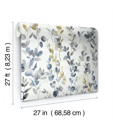 OS4314 - Joyful Eucalyptus Wallpaper by Candice Olson Modern Nature 2