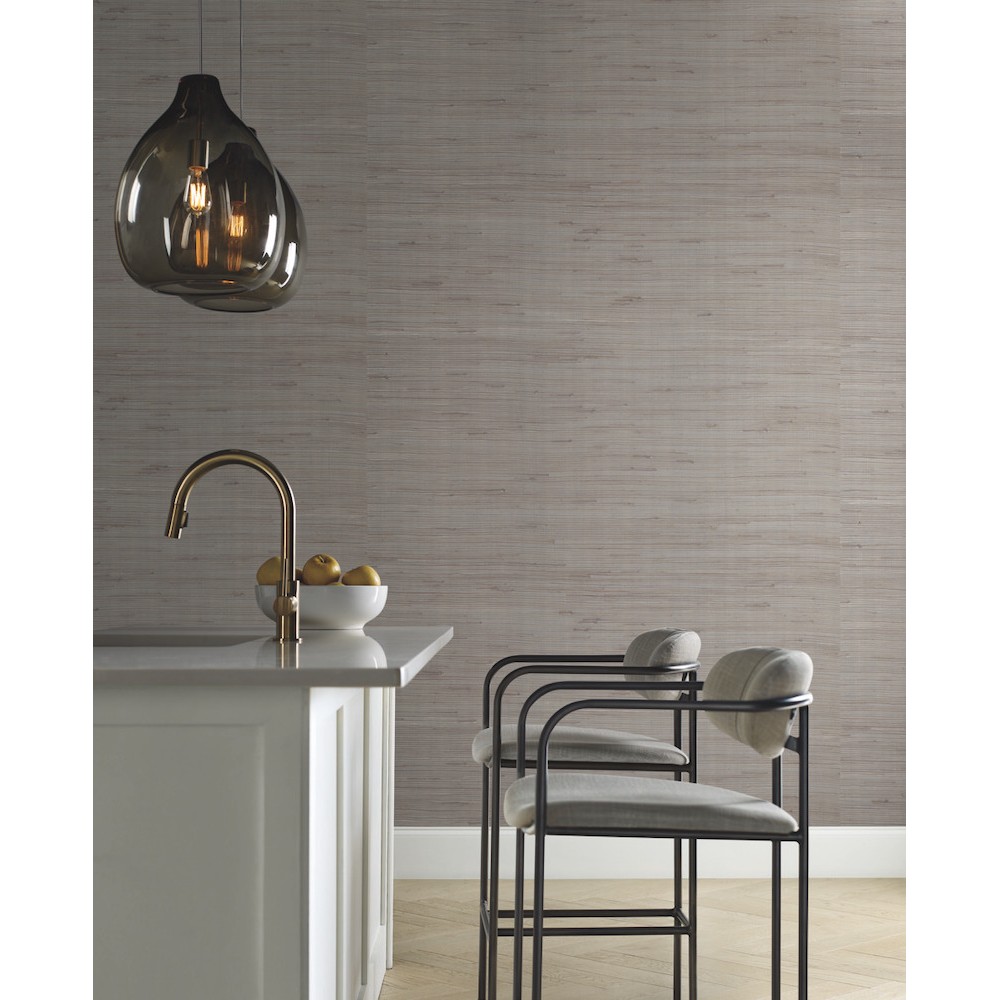 AZ53715 | Resort Raffia White Willow Textured Basketweave Vinyl Wallpaper