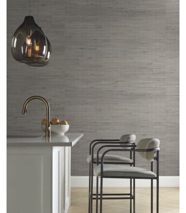 OS4324 - Metallic Jute Grasscloth Wallpaper by Candice Olson