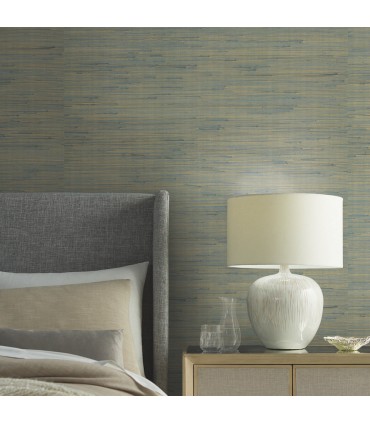 OS4326 - Metallic Jute Grasscloth Wallpaper by Candice Olson
