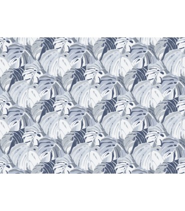 ASTM3907 - Castaway Ocean Blue Wall Mural