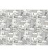 ASTM3908 - City Views Dove Grey Wall Mural