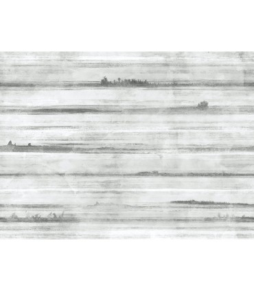 ASTM3994 - Jet Set Dove Grey Wall Mural