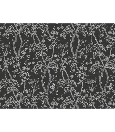 ASTM3919 - Storybook Forest Charcoal Grey Wall Mural