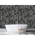 ASTM3919 - Storybook Forest Charcoal Grey Wall Mural