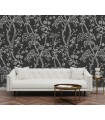 ASTM3919 - Storybook Forest Charcoal Grey Wall Mural