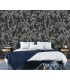 ASTM3919 - Storybook Forest Charcoal Grey Wall Mural