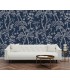 ASTM3920 - Storybook Forest Denim Blue Wall Mural