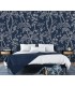 ASTM3920 - Storybook Forest Denim Blue Wall Mural