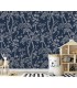 ASTM3920 - Storybook Forest Denim Blue Wall Mural