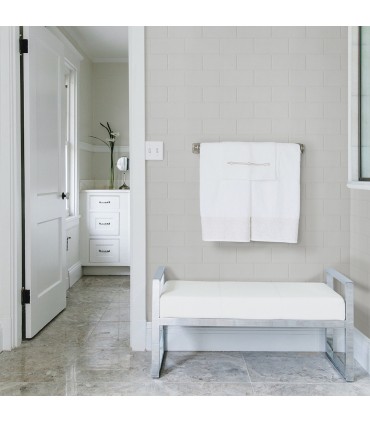 4000-21399 - Galley White Subway Tile Paintable Wallpaper