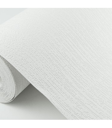 4000-32832 - Strati White Stria Paintable Wallpaper