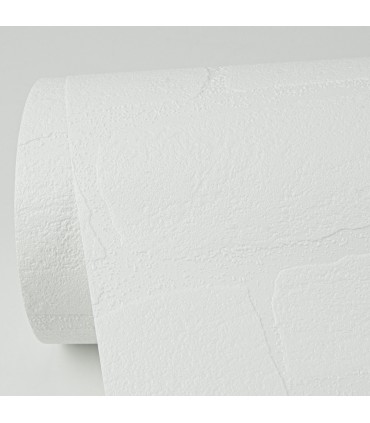 4000-3554-16 - Pieter White Stone Paintable Wallpaper