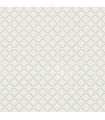 4000-5281-17 - Armin White Diamond Trellis Paintable Wallpaper
