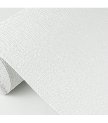 4000-5412-60 - Albrecht White Vertical Paintable Wallpaper