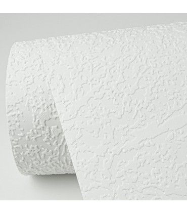 4000-59017 - Willie White Textured Spatter Paintable Wallpaper