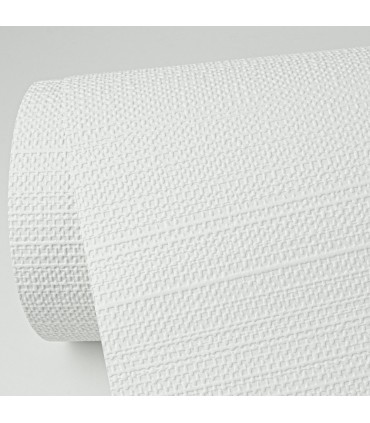4000-67460 - MacLise White Knit Texture Paintable Wallpaper
