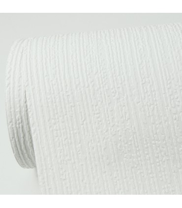 4000-93997 - Bisa White Fibre Paintable Wallpaper
