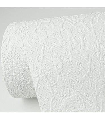 4000-96295 - Freese White Splatter Paintable Wallpaper