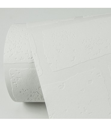 4000-99423 - Bridgers White Exposed Brick Wall Paintable Wallpaper