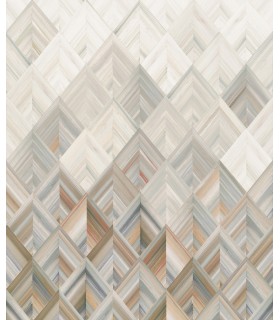 MU0215M - Diamond Parquet Mural by York