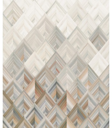 MU0215M - Diamond Parquet Mural by York