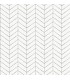 3123-25097 - Bison Dark Grey Herringbone Wallpaper by Chesapeake