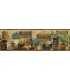 3123-44581 - Brittany Black Antiques & Herbs Border by Chesapeake
