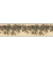 3123-01391 - Coulter Olive Pinecone Forest Border by Chesapeake