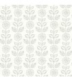 3123-13514 - Dolly Light Grey Wallpaper by Chesapeake