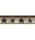 3123-44601 - Ennis Black Rustic Barn Star Border by Chesapeake