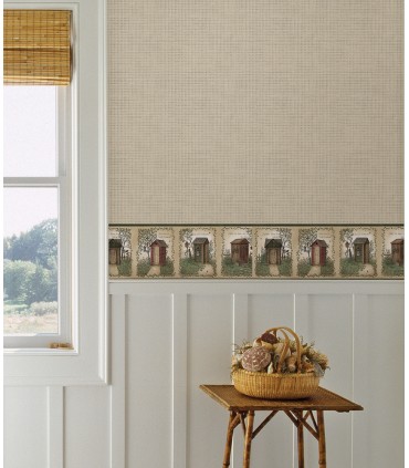 3123-50321 - Fisher Sage Outhouses Border by Chesapeake