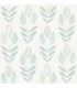 3123-24472 - Teal Block Tulip Wallpaper - Garland Black Block Tulip Wallpaper by Chesapeake