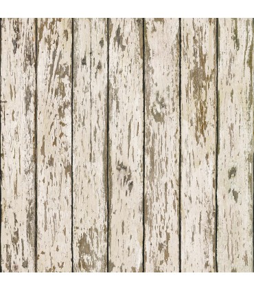 3123-13282 - Harley Khaki Weathered Wood Wallpaper by Chesapeake
