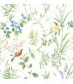 3123-24173 - Imperial Garden Multicolor Botanical Wallpaper by Chesapeake