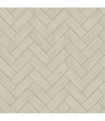 3123-10104 - Kaliko Green Wood Herringbone Wallpaper by Chesapeake