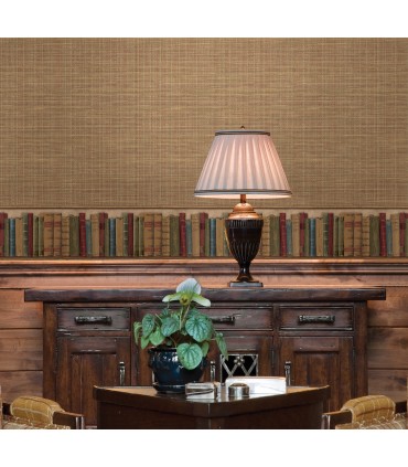 3123-01695 - Kent Red Woven Wallpaper by Chesapeake