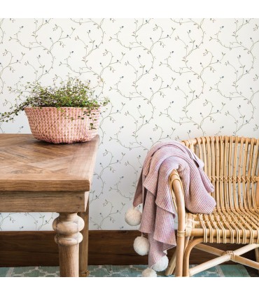 3123-09158 - Kurt Cream Tin Star Trail Wallpaper by Chesapeake