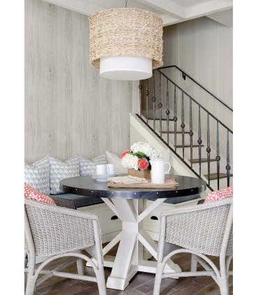 3123-64228 - Mapleton Off White Wood Wallpaper by Chesapeake