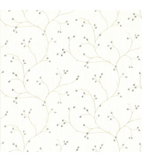 3123-16156 - Rosehip Cream Trails Wallpaper by Chesapeake