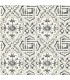 3123-12331 - Sonoma Black Spanish Tile Wallpaper by Chesapeake