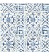 3123-12332 - Sonoma Blue Spanish Tile Wallpaper by Chesapeake