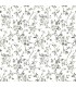 3122-10920 - Glinda Black Floral Trail Wallpaper by Chesapeake