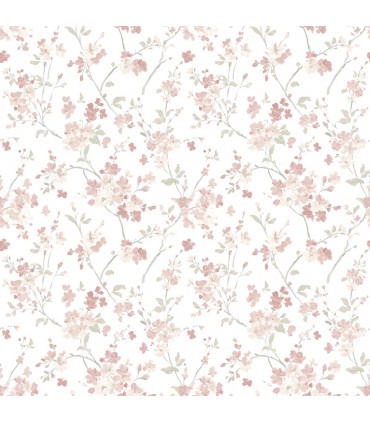 3122-10908 - Glinda Rose Floral Trail Wallpaper by Chesapeake