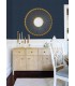 3122-10212 - Gump Navy Faux Grasscloth Wallpaper by Chesapeake