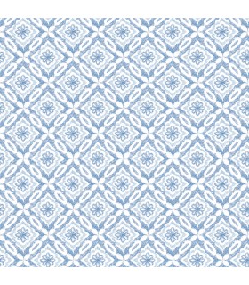 3122-10702 - Hugson Blue Quilted Damask Wallpaper by Chesapeake