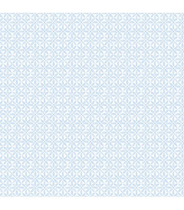 3122-10602 - Jellia Blue Petal Geometric Wallpaper by Chesapeake