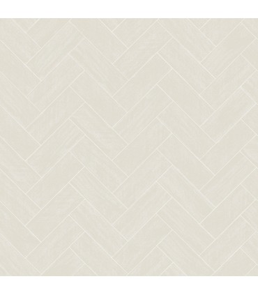 3122-10120 - Kaliko Light Grey Wood Herringbone Wallpaper by Chesapeake